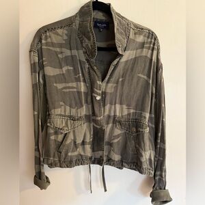 Splendid linen blend Camo Jacket